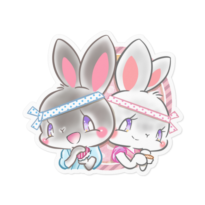 ステッカー - 100 x 100 (mm)