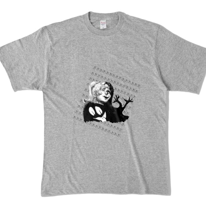 カラーTシャツ - XL - 杢グレー （濃色）