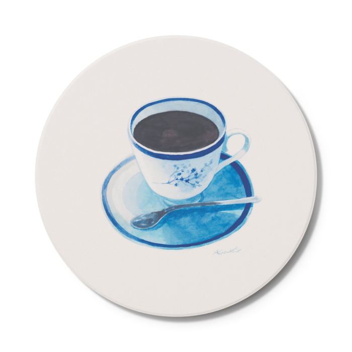 かすみ草カップのコースター Mixm Shop Booth