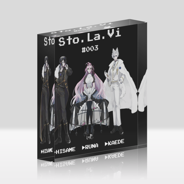 アクリルブロック - 100x100mm