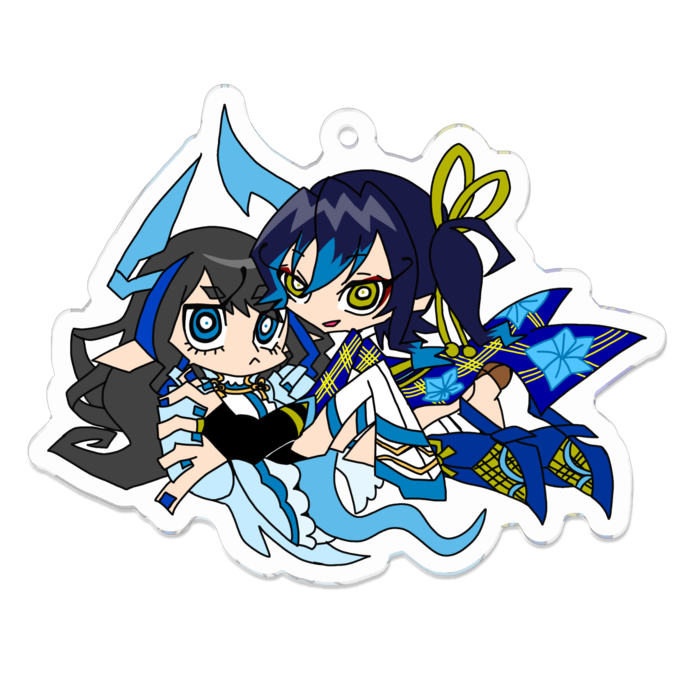 アクリルキーホルダー - 70 x 70 (mm)