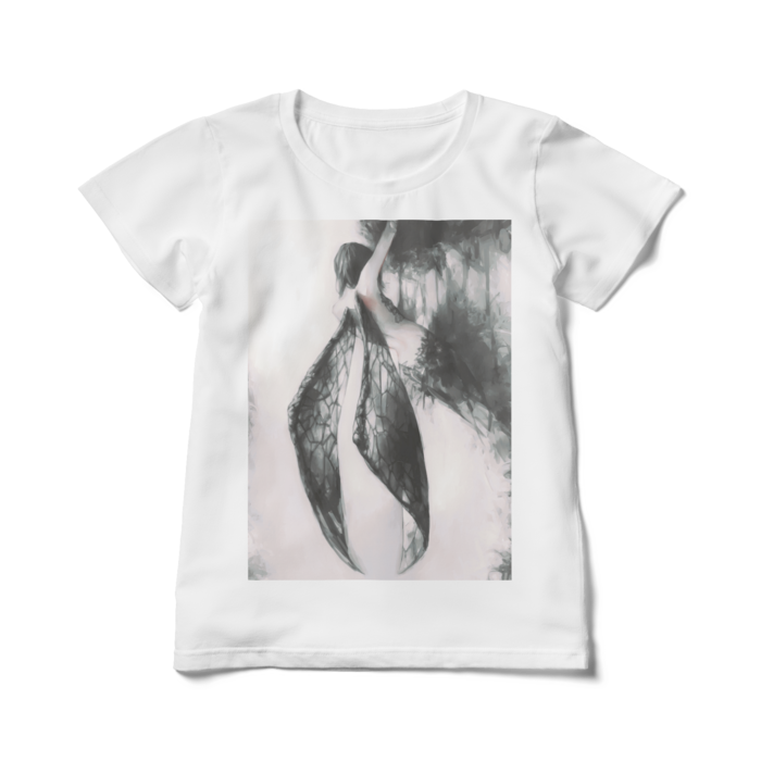 レディースTシャツ - L - 白(2)