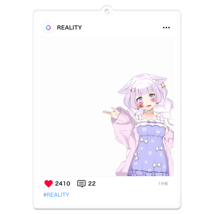 アクリルキーホルダー - 100 x 100 (mm)