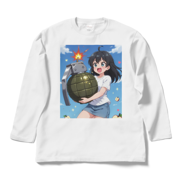 ロングスリーブTシャツ - L - ホワイト