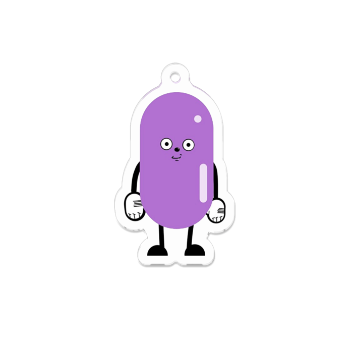 アクリルキーホルダー - 70 x 70 (mm)