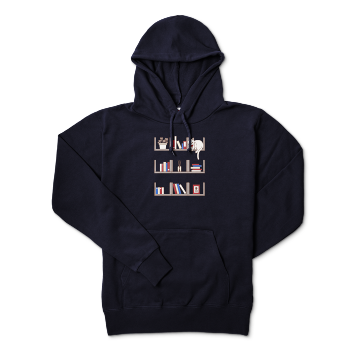 プルパーカー　紺色　M
