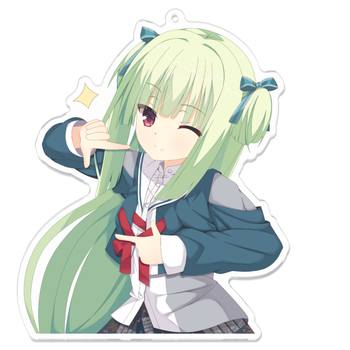 アクリルキーホルダー - 100 x 100 (mm)