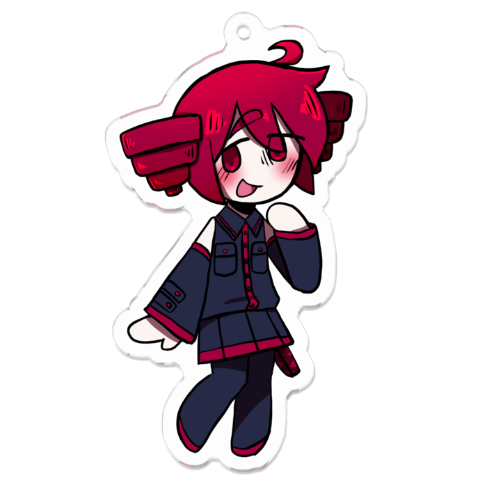 アクリルキーホルダー - 70 x 70 (mm)