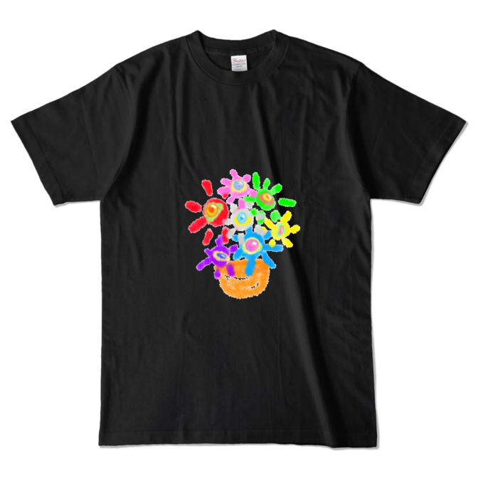 カラーTシャツ - L - ブラック (濃色)