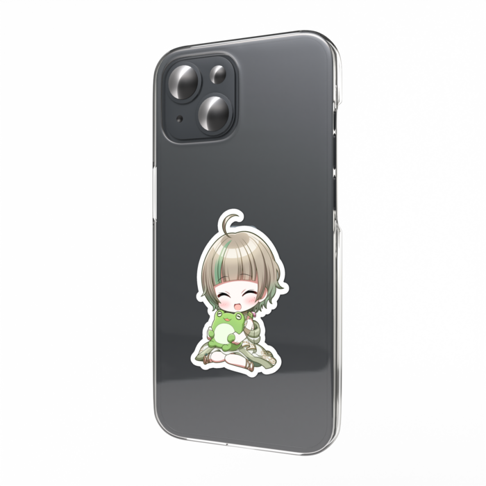 スマホステッカー - にっこり