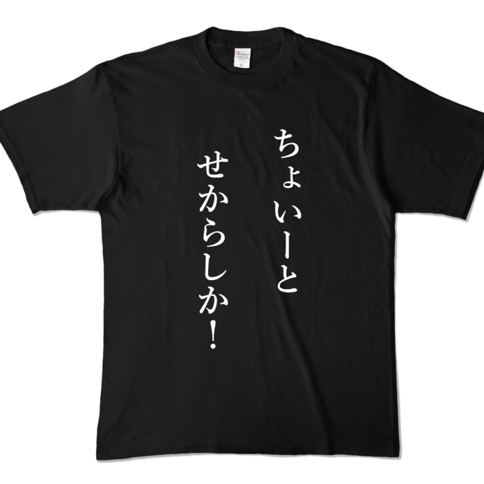 カラーTシャツ - XL - ブラック (濃色)