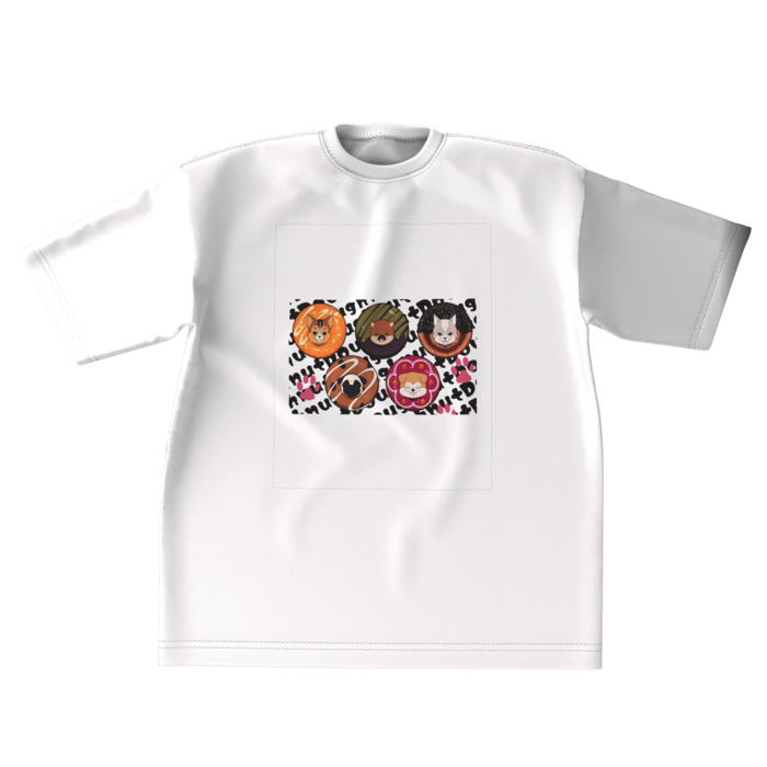 ビッグシルエットTシャツ - XL - 正面