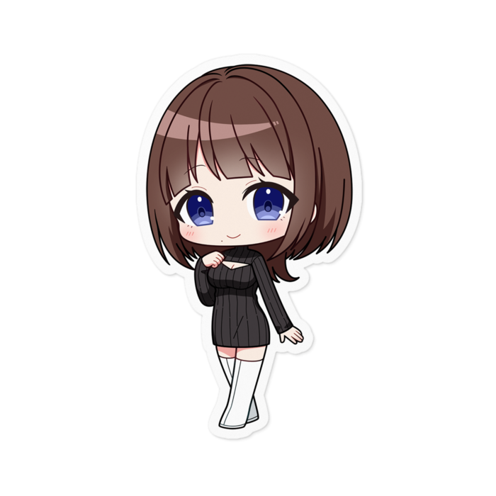 ステッカー - 100 x 100 (mm)