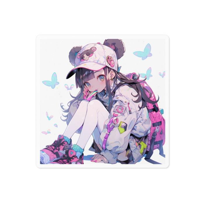 ステッカー - 100 x 100 (mm)