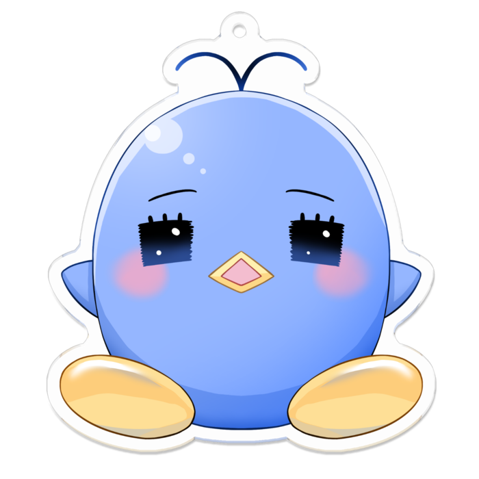 アクリルキーホルダー - 70 x 70 (mm)