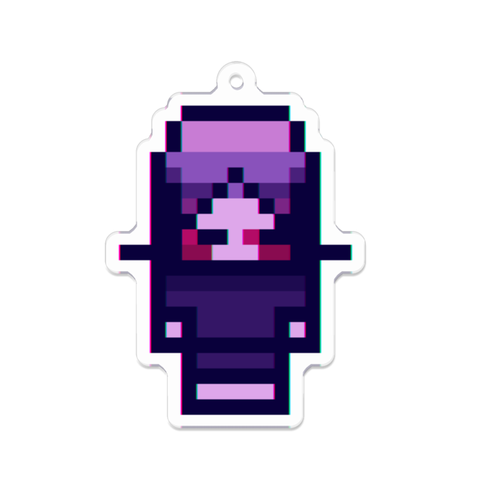 アクリルキーホルダー - 70 x 70 (mm)