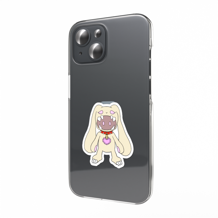 スマホステッカー(ガブうさA)