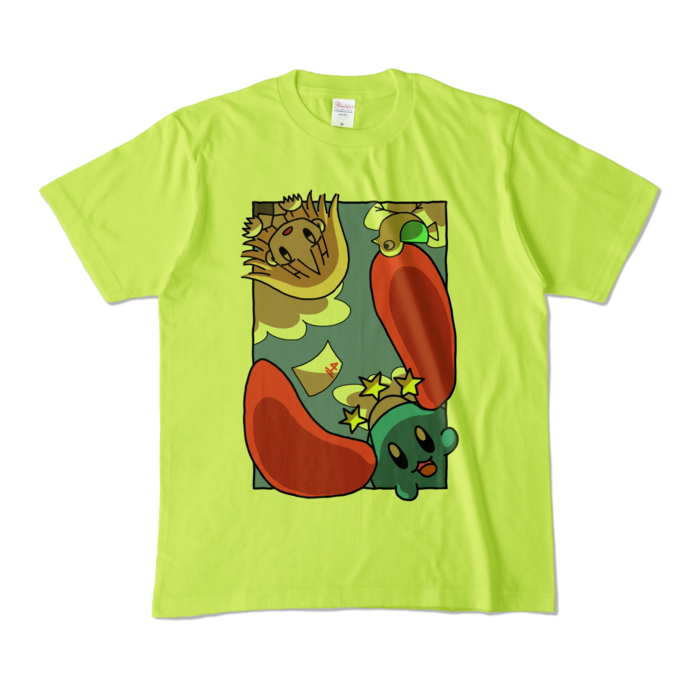 カラーTシャツ - M - ライトグリーン (淡色)