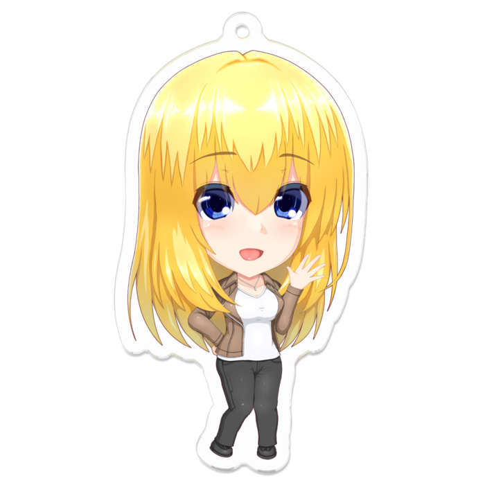 アクリルキーホルダー - 70 x 70 (mm)
