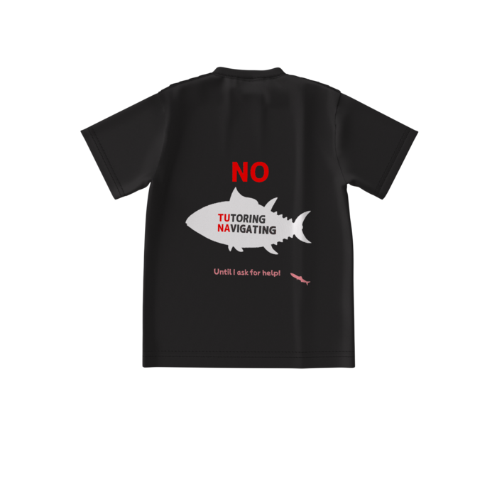 ビッグシルエットTシャツ - S - 背面