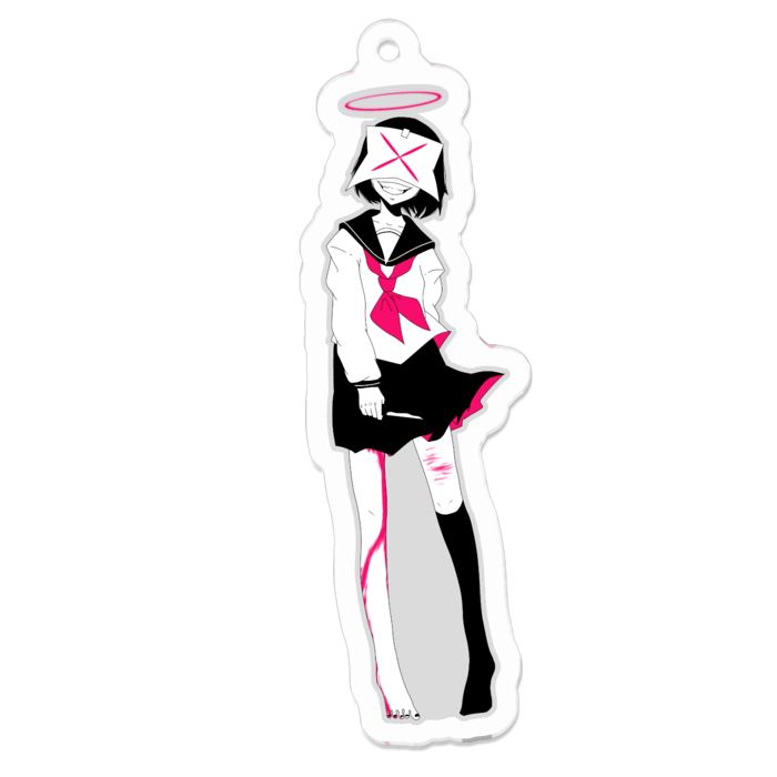 アクリルキーホルダー - 70 x 70 (mm)