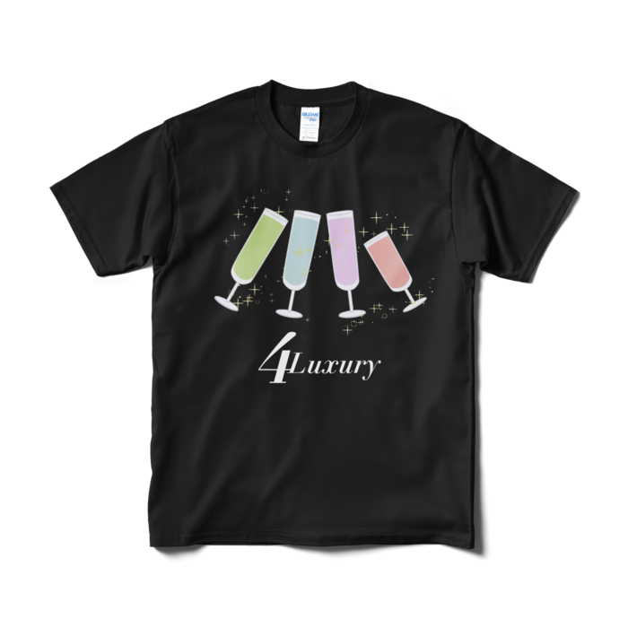 4Luxury Tシャツ - たぶんミリオンづくし - BOOTH