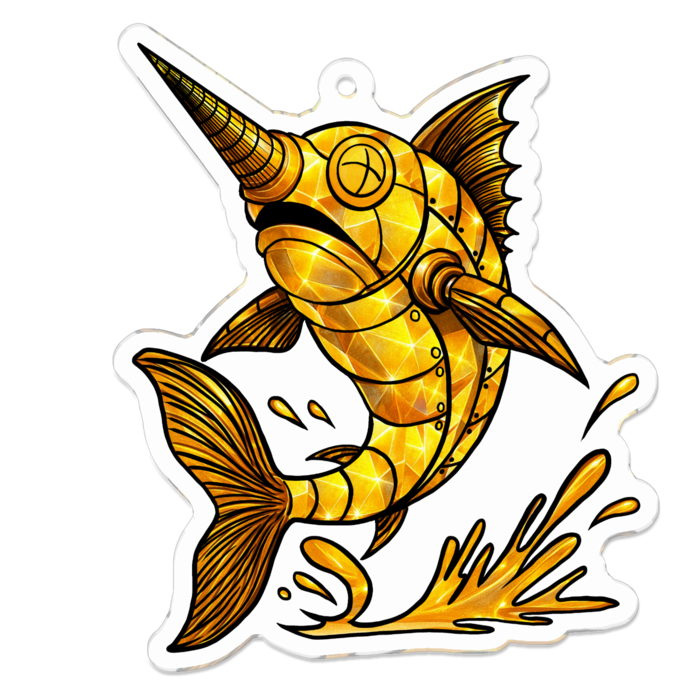 アクリルキーホルダー - 70 x 70 (mm)