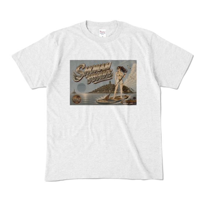カラーTシャツ - M - アッシュ (淡色)