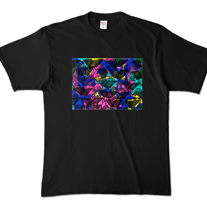 カラーTシャツ - XL - ブラック (濃色)