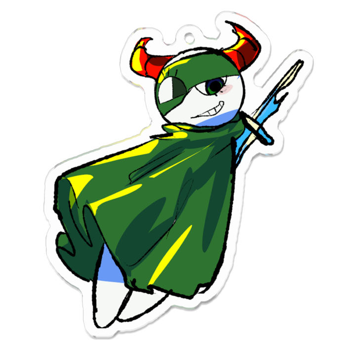 アクリルキーホルダー - 70 x 70 (mm)