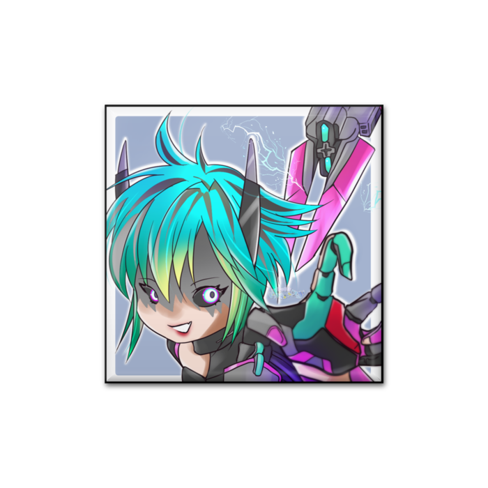 缶バッジ - 四角形40mm