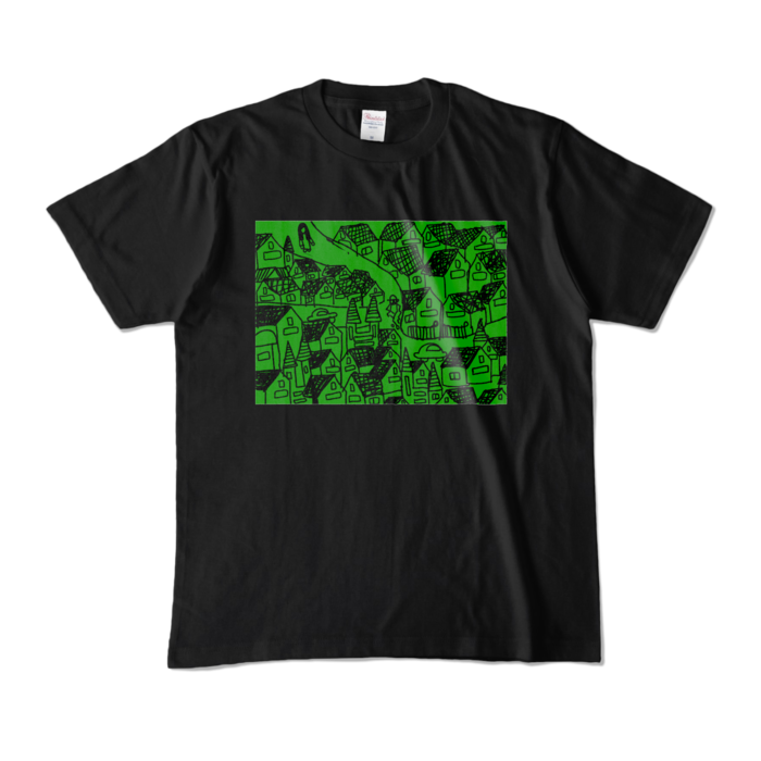 カラーTシャツ - M - ブラック (濃色)