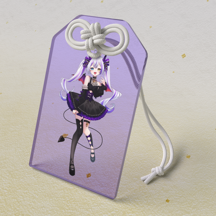 アクリルお守り - 50 × 80mm