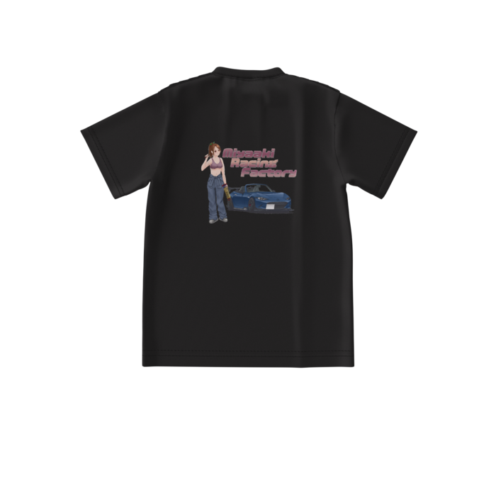 ビッグシルエットTシャツ - S - 背面