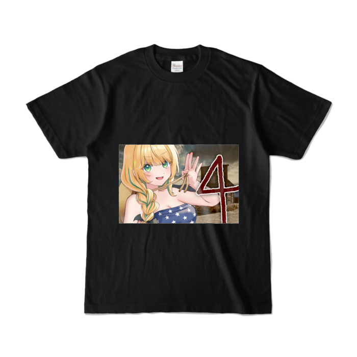 カラーTシャツ - S - ブラック (濃色)