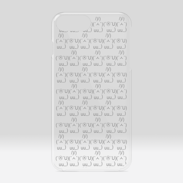 クリアiPhoneケース - iPhone 6 Plus / 7 Plus / 8 Plus