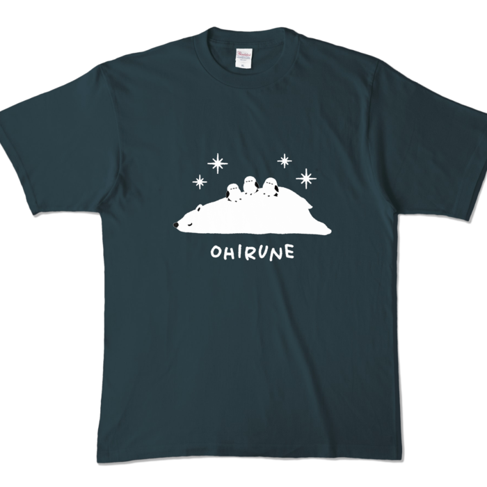 カラーTシャツ - XL - デニム (濃色)