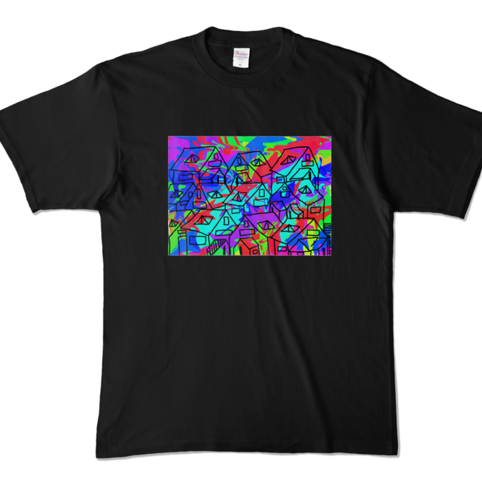 カラーTシャツ - XL - ブラック (濃色)