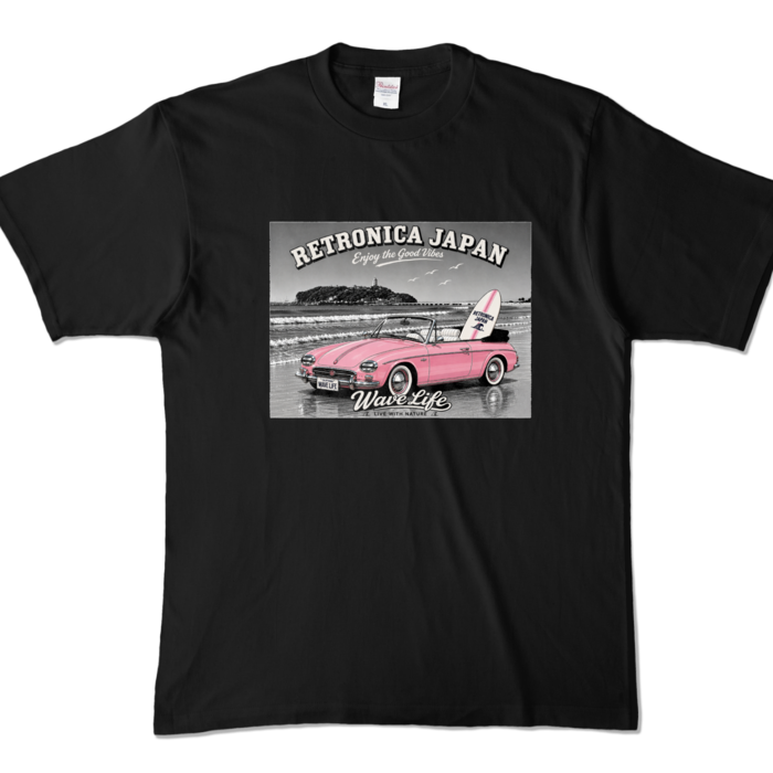 カラーTシャツ - XL - ブラック (濃色)