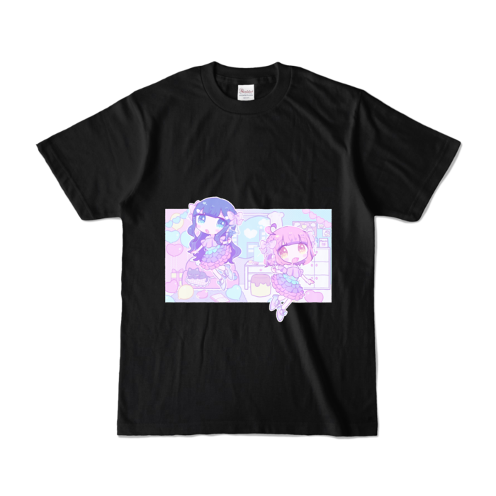 カラーTシャツ - S - ブラック (濃色)