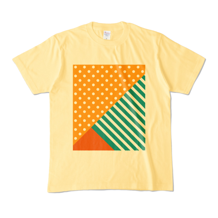 カラーTシャツ - M - ライトイエロー (淡色)