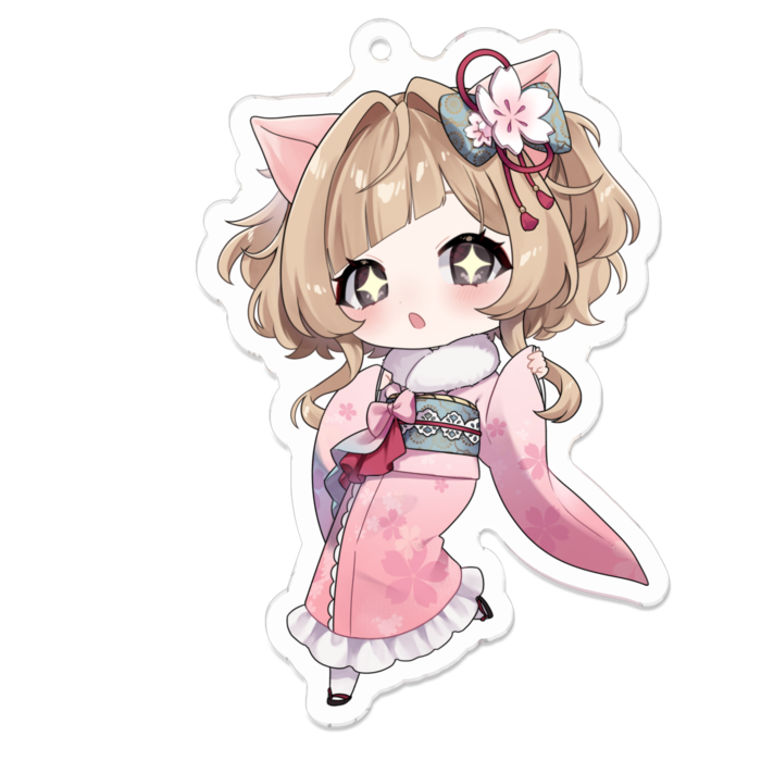 ふわふわボブ キラキラ目