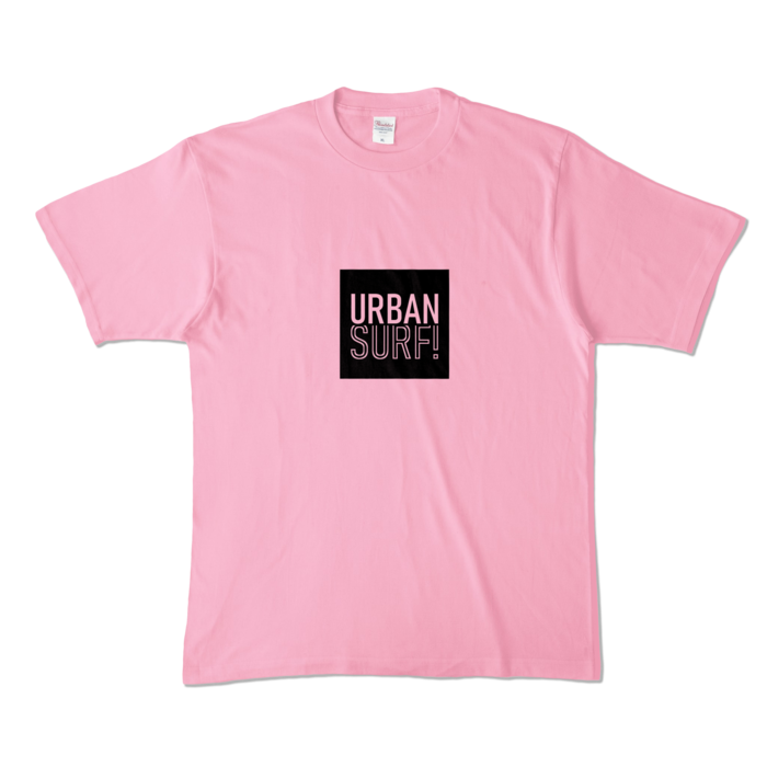 カラーTシャツ - XL - ピーチ (淡色)