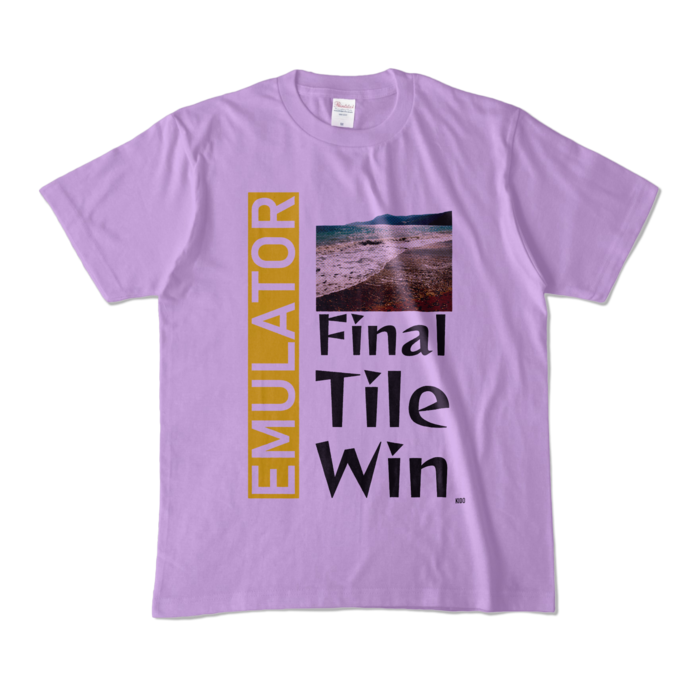 カラーTシャツ - M - ライトパープル (淡色)