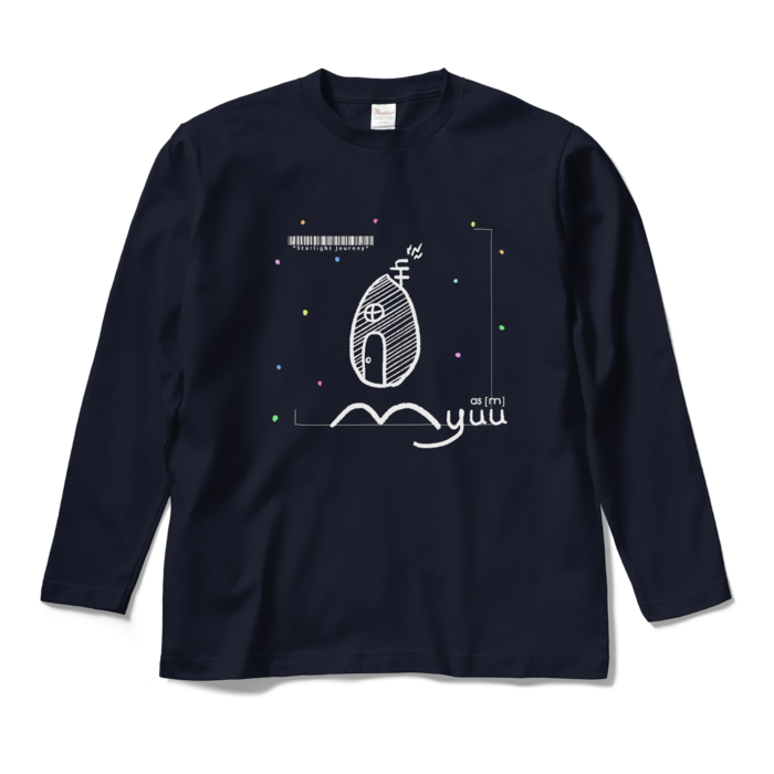 ロングスリーブTシャツ - M - ネイビー