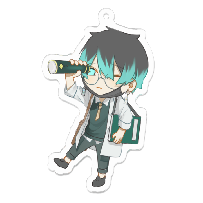 アクリルキーホルダー - 70 x 70 (mm)