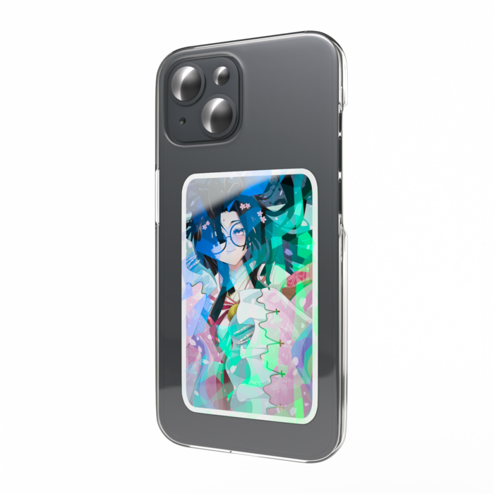 ホログラムスマホステッカー - 縦