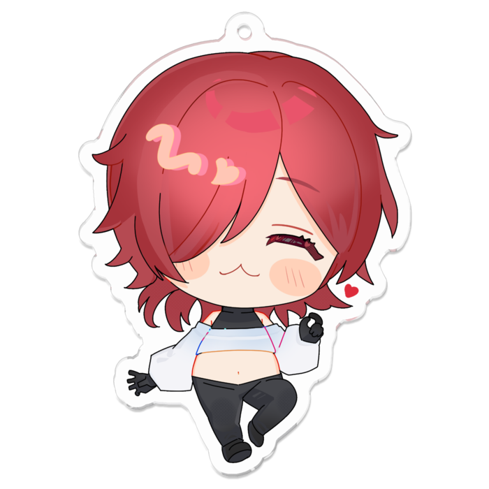 アクリルキーホルダー - 70 x 70 (mm)