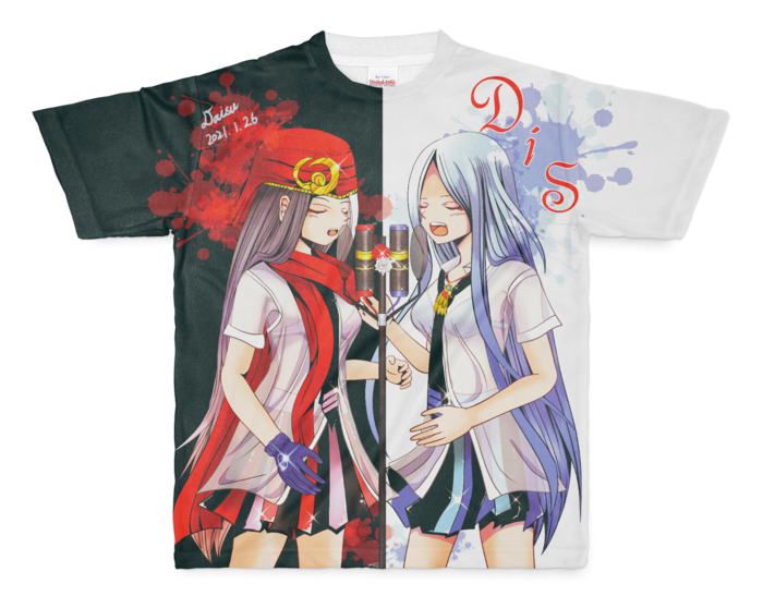 フルグラフィックTシャツ - M - 正面印刷のみ