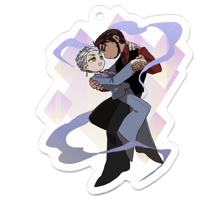 アクリルキーホルダー - 50 x 50 (mm)